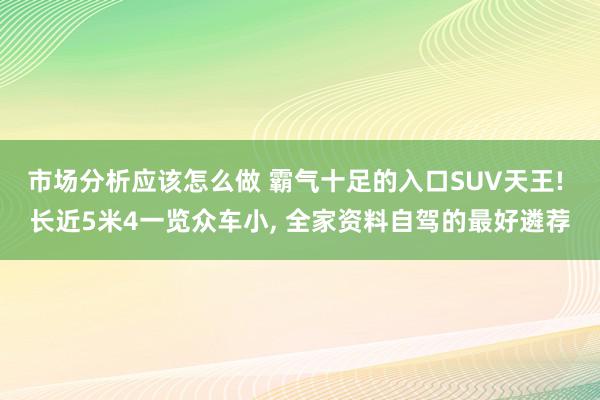 市场分析应该怎么做 霸气十足的入口SUV天王! 长近5米4一览众车小, 全家资料自驾的最好遴荐